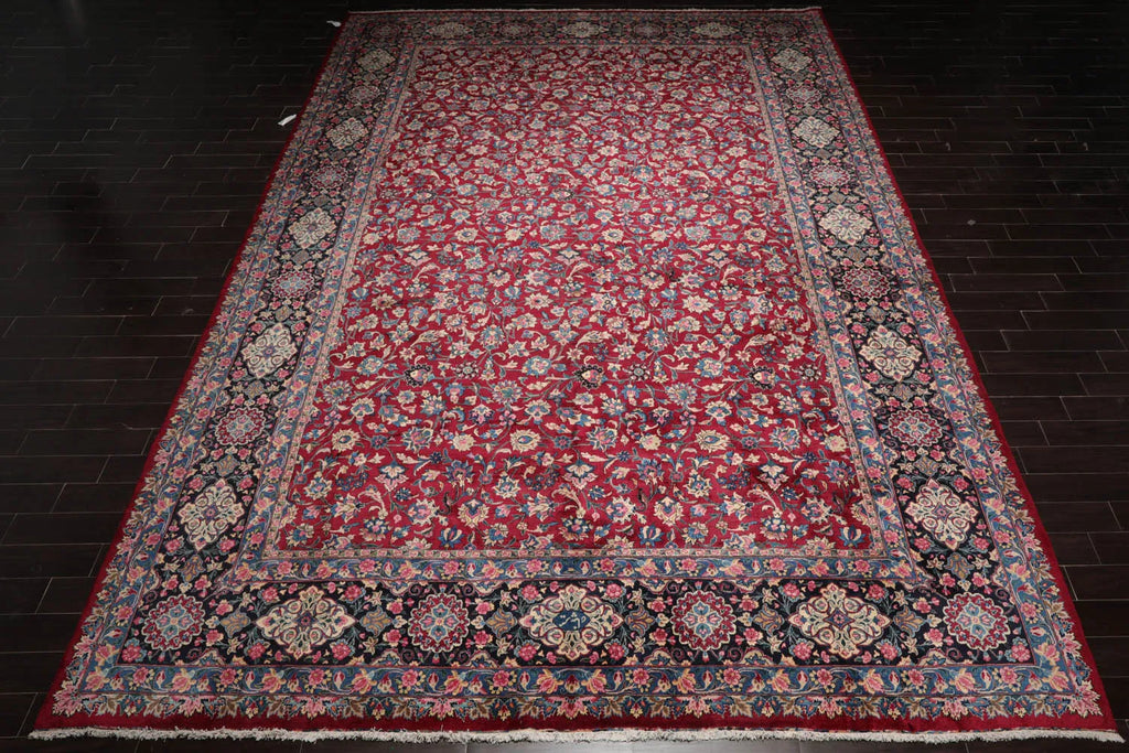 13'x18'8'' Palace Red Hand Knotted 100% Wool Persian Oriental Area Rug ...