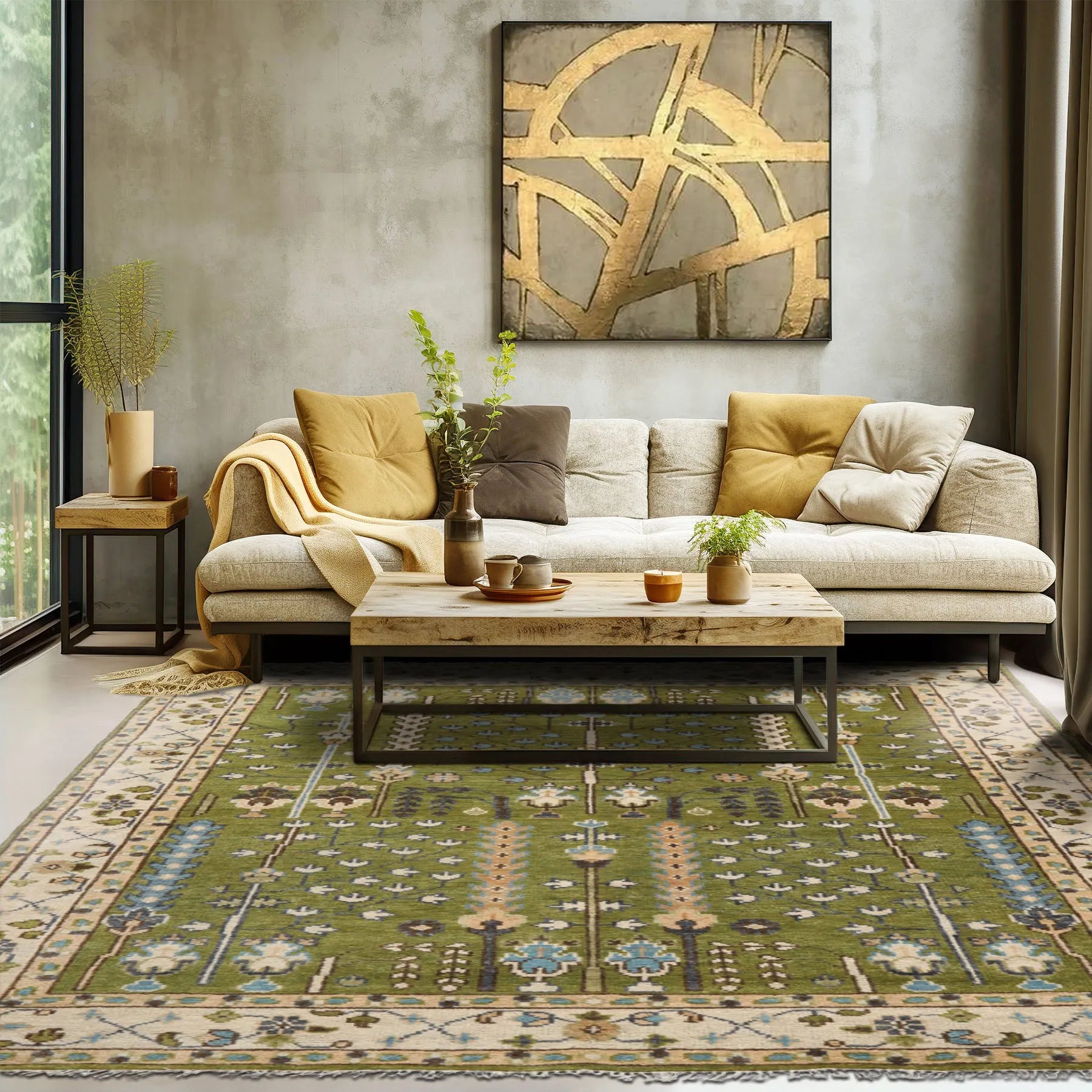 COZY RUG WITH MAEUM ジョンウォン Amazon.com: Well Woven Modern Rug Daisy Flowers Blue 3'3