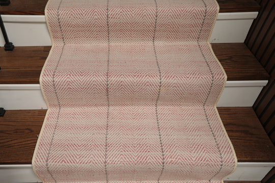 Custom Multi Size Stair/Hallway Runner Handmade Wool Rug 31 inch Wide Select Your Length Upto 40 feet