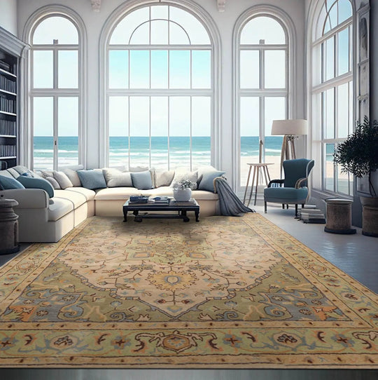 Multi Sizes Hand Tufted  Persian Wool Oriental Area Persian Rug