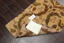 2' x 3' Hand Knotted 100% Wool Traditional Oushak Oriental Area Rug Beige - Oriental Rug Of Houston