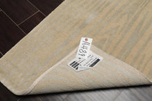 2' x 3' Hand Knotted Wool & Silk Modern Tibetan Oriental Area Rug Beige, Gray - Oriental Rug Of Houston