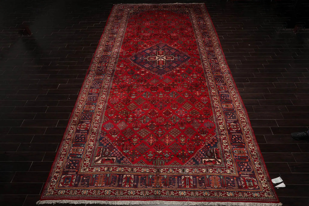 Palace Red Hand Knotted 100% Wool Traditional Oriental Area Rug ...