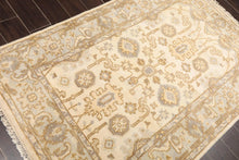 3'11'' x 6'1'' Hand Knotted 100% Wool Turkish Oushak Oriental Area Rug Beige - Oriental Rug Of Houston