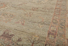 Muted Afghan Oushak Vegetable Dyes Moss 6x9 Traditional Wool Area Rug - Oriental Rug Of Houston