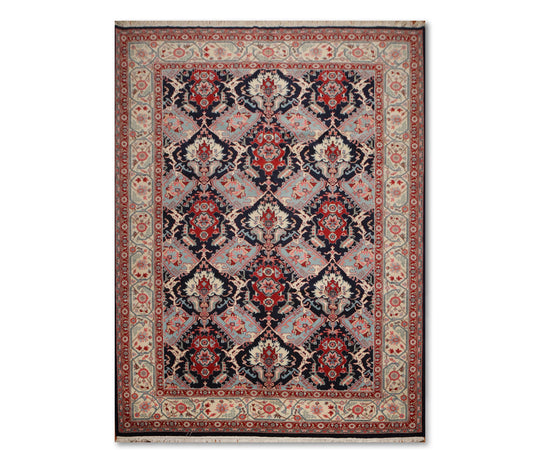 10x14 Hand-Knotted 100% Wool Traditional Persian Authentic Romanian Bhaktiari Oriental Area Rug