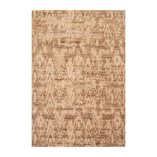 5'3" x 7'5" Transitional Wool & Art Silk Oriental Area Rug Taupe