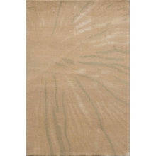 2' x 3' Hand Knotted Wool & Silk Modern Tibetan Oriental Area Rug Beige, Gray - Oriental Rug Of Houston