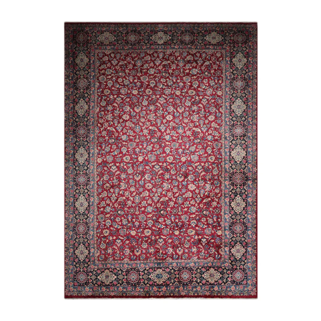 13'x18'8'' Palace Red Hand Knotted 100% Wool Persian Oriental Area Rug ...