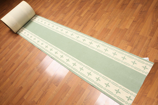 2'4"x68' Palace Size Runner High End New Zealand Wool Area Rug mint