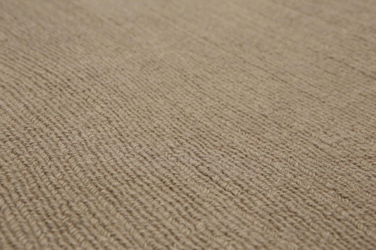 6'8" x 8'3" Handmade 100% Wool Modern Area rug Camel