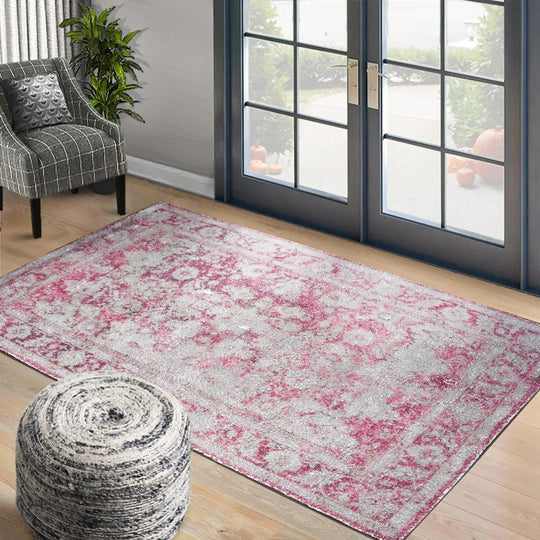 Multi Size  Handmade Micro Printed Traditional  Oriental Area Rug