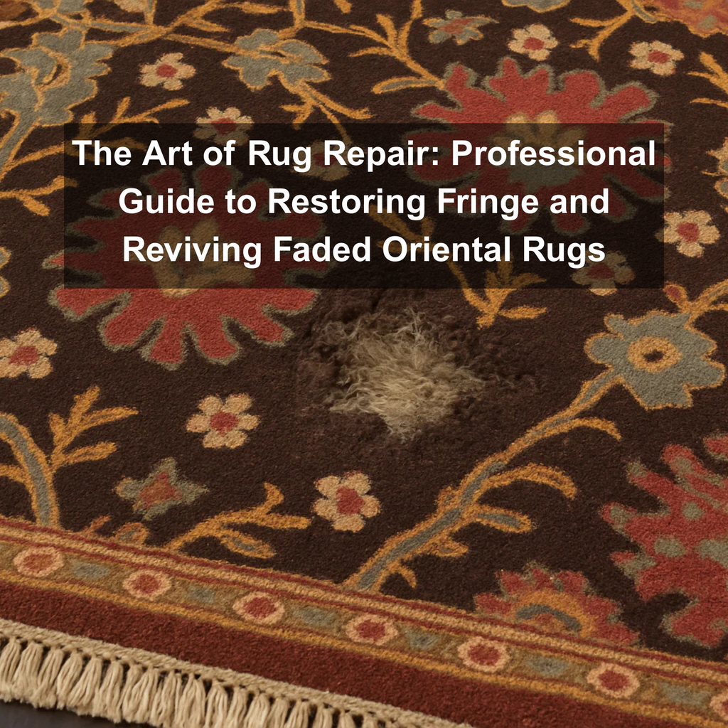 Rug Repair & Restoration | Fix Fringe, Restore Color, Protect Your ...