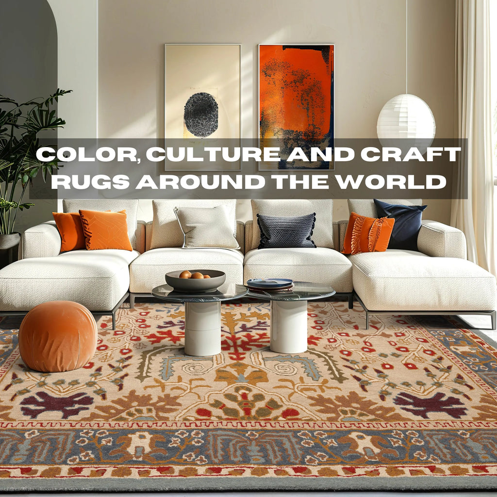 Color Rug Construction Explore Color, Culture & Craft: Global Rugs for Your Home | Oriental ...