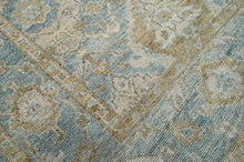 Multi Size Aqua Hand Knotted Traditional Oushak Wool Oriental Area Rug - Oriental Rug Of Houston