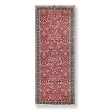 3’3"x9’9" Runner Rose, Ivory Hand Knotted 200 KPSI Kashmir Silk Traditional Oriental Area Rug - Oriental Rug Of Houston