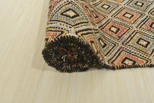 Multi Size Light gold Black Ivory Color Hand Woven  Wool Modern & Contemporary Oriental Rug
