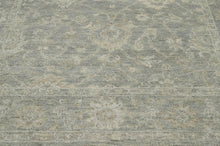 LoomBloom 7'4''x9'9" Moss Hand Knotted Traditional Oushak Wool Oriental Area Rug - Oriental Rug Of Houston