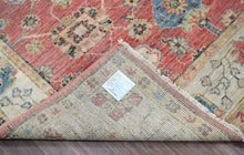 LoomBloom 7'8''x9'10" Antique Rose Hand Knotted Arts & Crafts/Mission Oushak Wool Oriental Area Rug - Oriental Rug Of Houston
