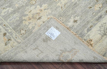 LoomBloom 7'6''x9'10" Gray Hand Knotted Traditional Oushak Wool Oriental Area Rug - Oriental Rug Of Houston