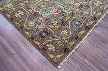 LoomBloom 7'10''x9'10" Moss Hand Knotted Traditional Oushak Wool Oriental Area Rug - Oriental Rug Of Houston