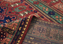 12x15 Navy, Rust, Rose Color Hand Knotted Oushak Wool Tribal Oriental Rug