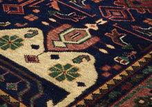 12x15 Navy, Rust, Rose Color Hand Knotted Oushak Wool Tribal Oriental Rug