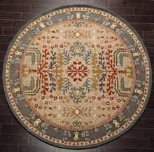 Multi Sizes Beige Handmade 100% Wool Arts & Craft Transitional Oriental Area Rug