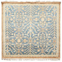 Multi-size Hand Knotted Transitional Turkish Oushak 100% Wool Rug