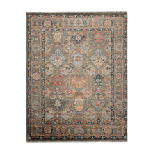 Multi Sizes LoomBloom Muted Turkish Oushak Hand Knotted Arts & Craft Wool Traditional Area Rug Mossy Gray Color