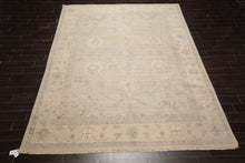 9'x12' Moss Hand Knotted Afghan Oushak Traditional Wool Oriental Area Rug