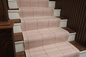 Multi Size Blush Ivory Gray Color Hand Loomed Flatweave Wool Modern Oriental Rug