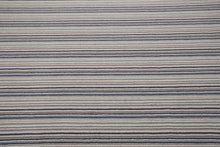 LoomBloom Multi Sizes Ivory Hand Tufted Contemporary  Striped New Zealand Wool Oriental Area Rug