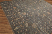 Multi Size Hand Knotted Traditional Oushak 100% Wool Oriental Area Rug Mossy Gray, Beige Color - Oriental Rug Of Houston