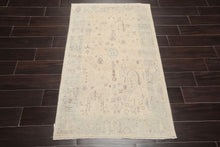 Multi Color 3x5 Hand Knotted Oushak 100% Wool Traditional Oriental Area Rug