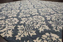 LoomBloom Multi Size Slate Gray Hand Tufted Transitional  Wool Oriental Area Rug