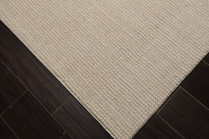 LoomBloom Multi Size Beige Hand Tufted Contemporary Textured  New Zealand Wool  Oriental Area Rug