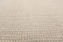 LoomBloom Multi Size Beige Hand Tufted Contemporary Textured  New Zealand Wool  Oriental Area Rug