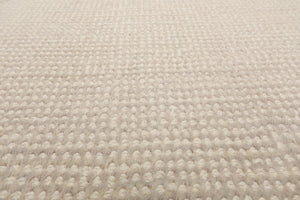 LoomBloom Multi Size Beige Hand Tufted Contemporary Textured  New Zealand Wool  Oriental Area Rug