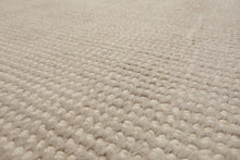 LoomBloom Multi Size Beige Hand Tufted Contemporary Textured  New Zealand Wool  Oriental Area Rug