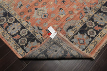 Rust Hand Knotted Traditional Oushak Wool Oriental Rug LoomBloom 8x10