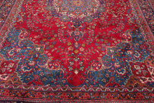 10x14 Red Antique Hand Knotted 100% Wool Traditional Oriental Area Rug - Oriental Rug Of Houston