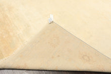 8x10 Gray, Beige, Tan Color Hand Knotted Oushak New Zealand Wool Transitional Oriental Rug