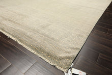 8x10 Moss, Ivory, Color Hand Knotted Bokhara New Zealand Wool Modern & Contemporary Oriental Rug