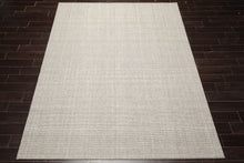 LoomBloom Multi Size Ivory Hand Tufted Textured Modern  Berber New Zealand Wool Oriental Area Rug