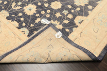 8x10 Denim, Ivory, Aqua Color Hand Knotted Peshawar Wool Traditional Oriental Rug