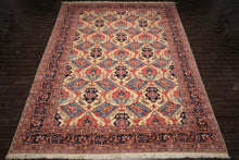 11'9''x18' Ivory Hand Knotted Traditional Bakhtiari Wool Oriental Area Rug