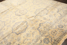 8x10 Moss, Gray, Slate Color Hand Knotted Oushak Wool Transitional Oriental Rug