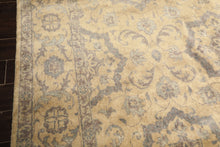 8x10 Moss, Gray, Slate Color Hand Knotted Oushak Wool Transitional Oriental Rug