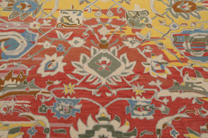 LoomBloom 8x10 Sage Hand Tufted Transitional Oushak Arts & Crafts Wool Oriental Area Rug